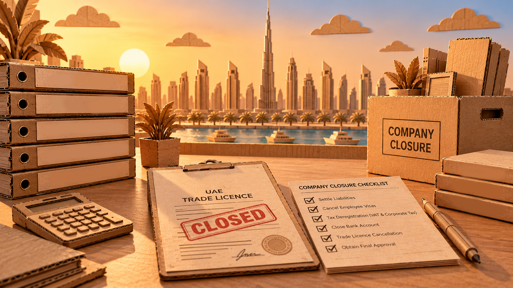 How to Close a Company in the UAE: Step-by-Step Guide to Business Liquidation & Licence Cancellation